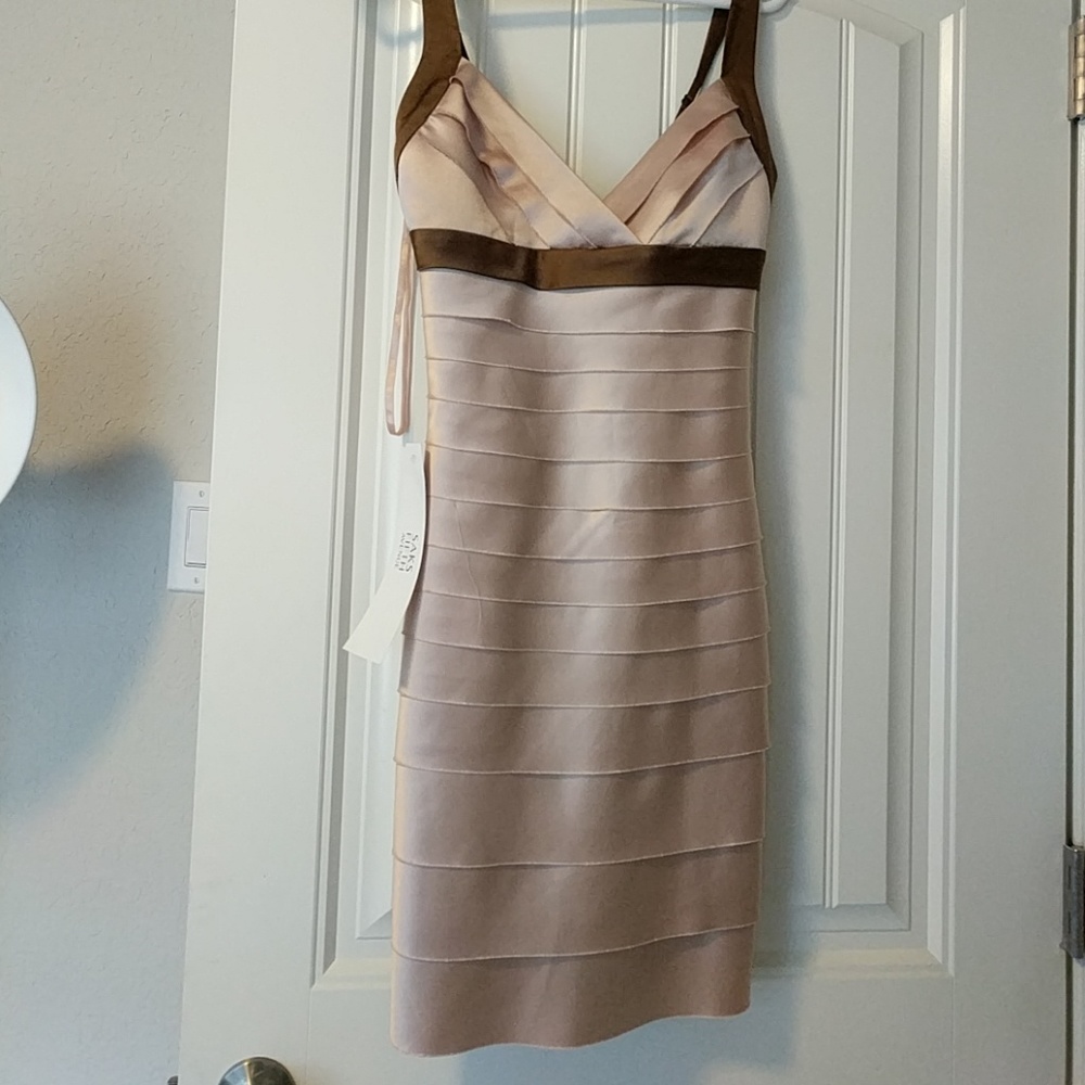 Light Pink/Cream Cocktail Dress